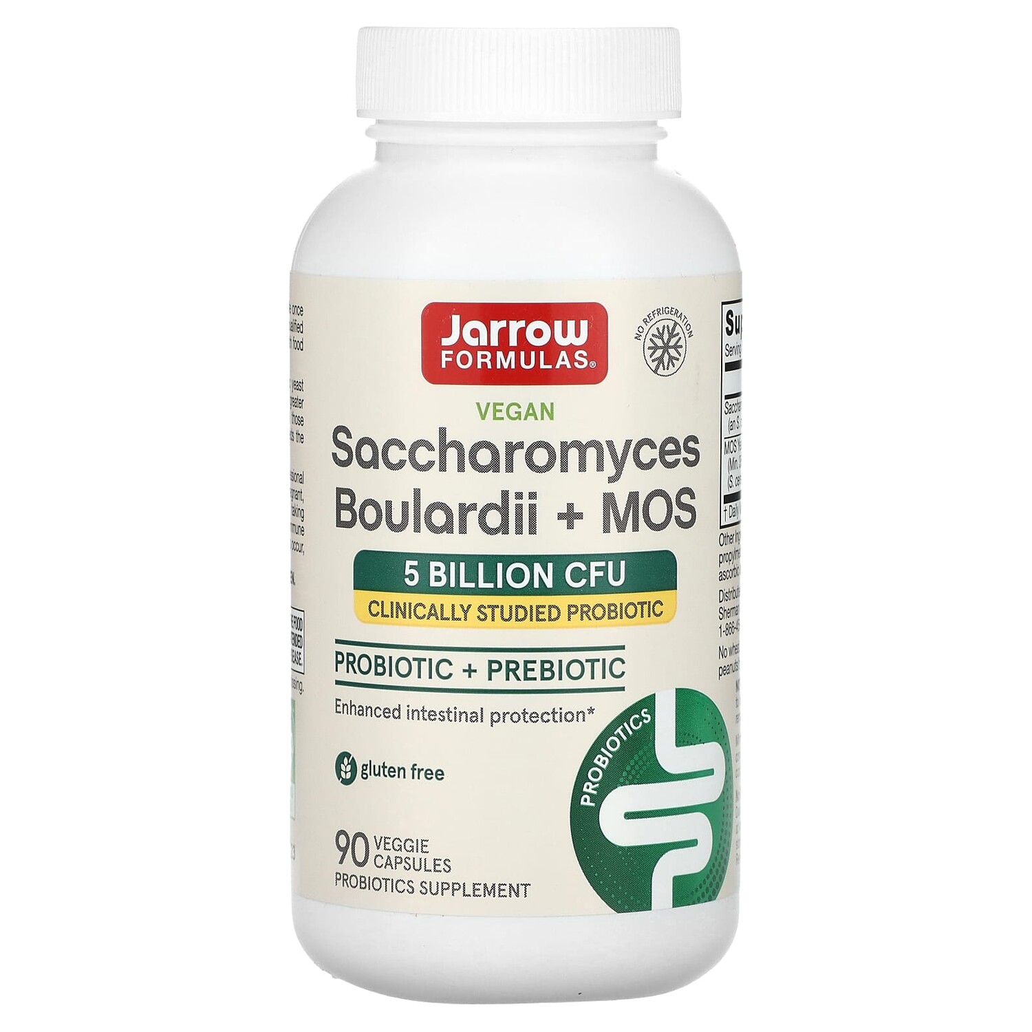 

Jarrow Formulas Сахаромицеты Буларди + MOS 90 овощных капсул