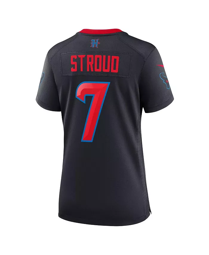 Женская запасная игровая майка CJ Stroud Houston Texans Nike, синий — фото 2