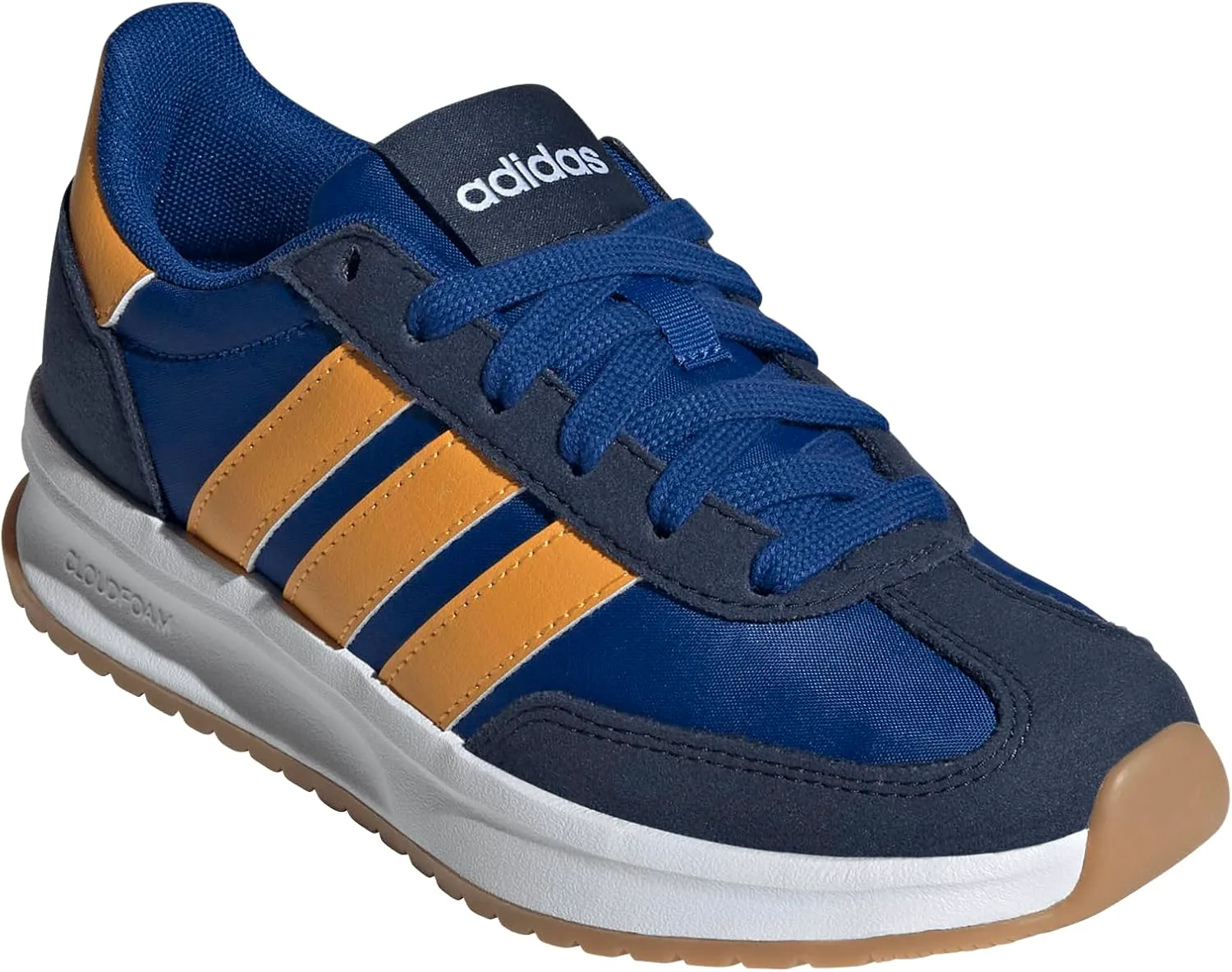 Adidas детские кроссовки Unisex Run 70s 2.0, золотистый/темно-синий — фото 2