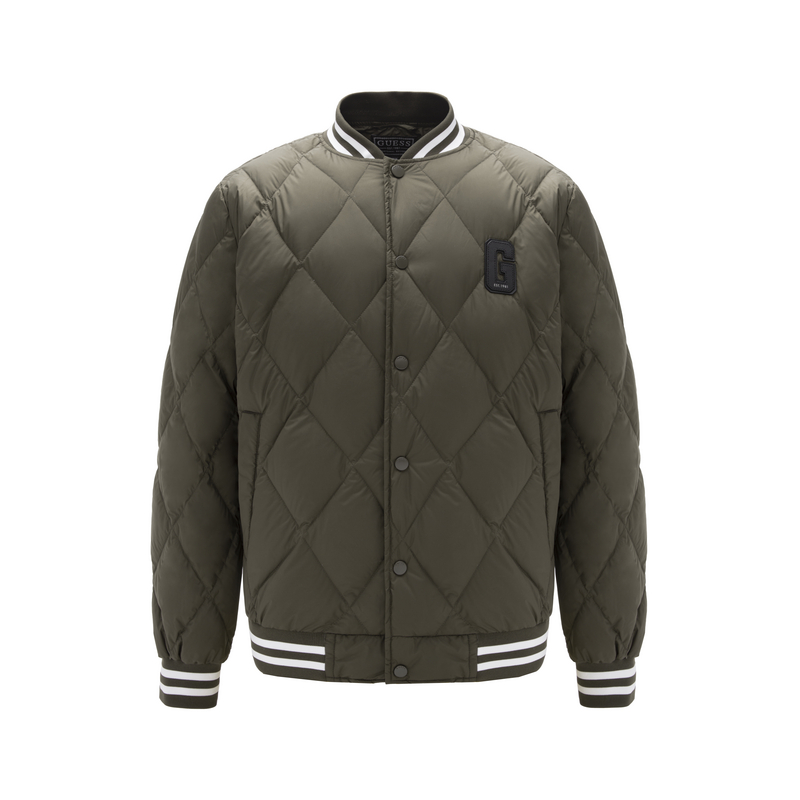 

GUESS Мужская пуховая куртка, G896-Olive Green