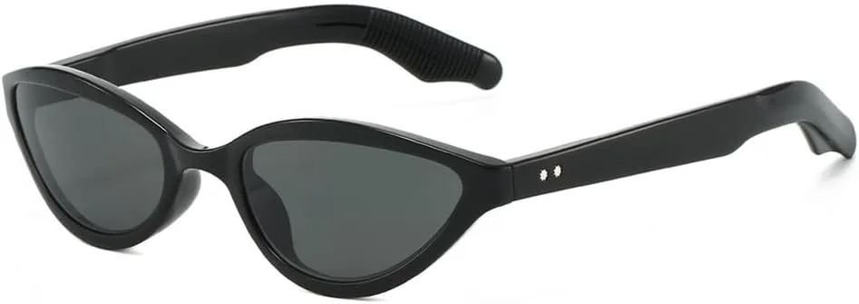 

Солнцезащитные очки UV400 с заклепками «кошачий глаз», желейного цвета, для женщин и мужчин, для бега и занятий спортом на открытом воздухе UYPTK, Black Black