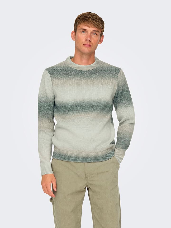 

Пуловер ONLY & SONS Pullover, зеленый