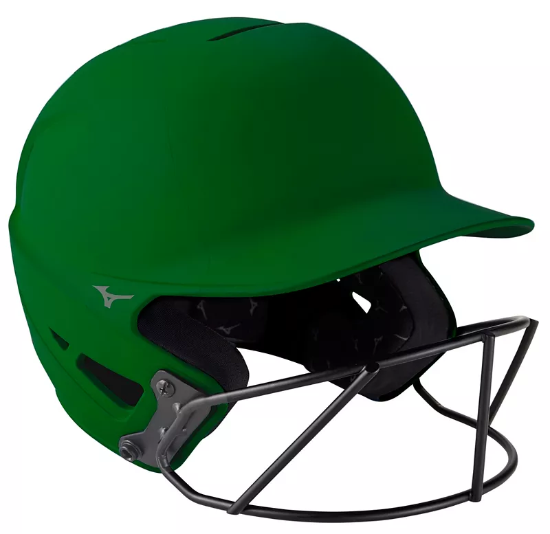 

Mizuno F6 Софтбольный шлем для ватина, цвет Forest