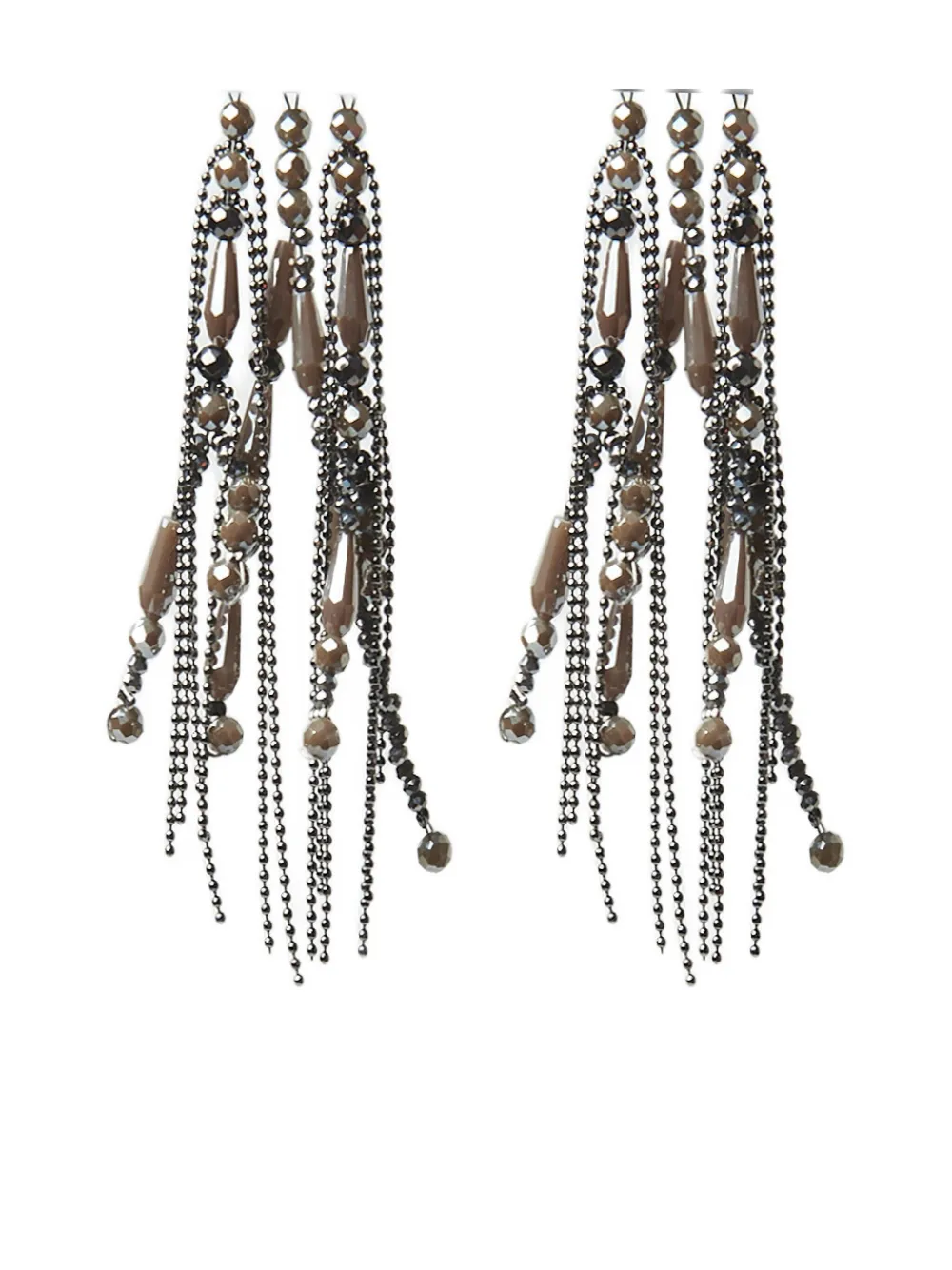 

Серьги из бисера Peserico, серебряный