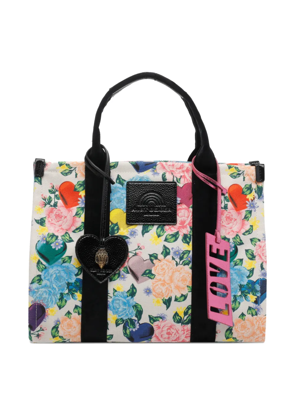 

Сумка-тоут с цветочным принтом Southbank Kurt Geiger London, белый