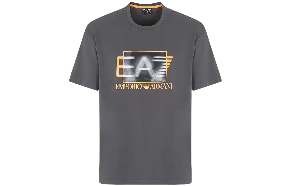 

Футболка мужская EA7 серые EMPORIO ARMANI, серый