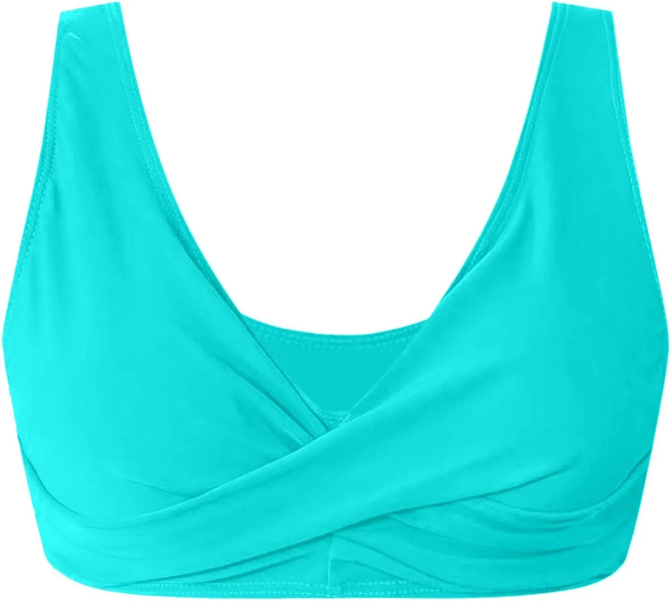 

Бикини топ Twist Front для женщин с U-образной спинкой Push Up Gaexia