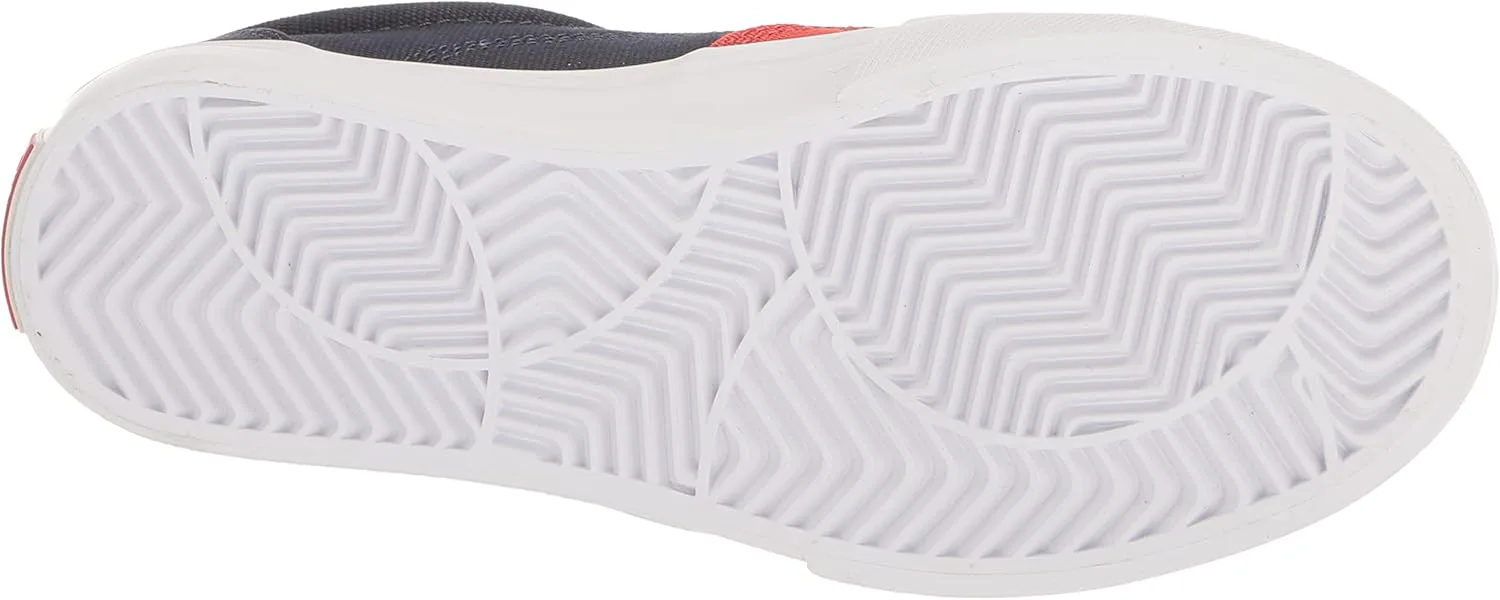 Кроссовки Lacoste Kids L004, синий/желтый — фото 4