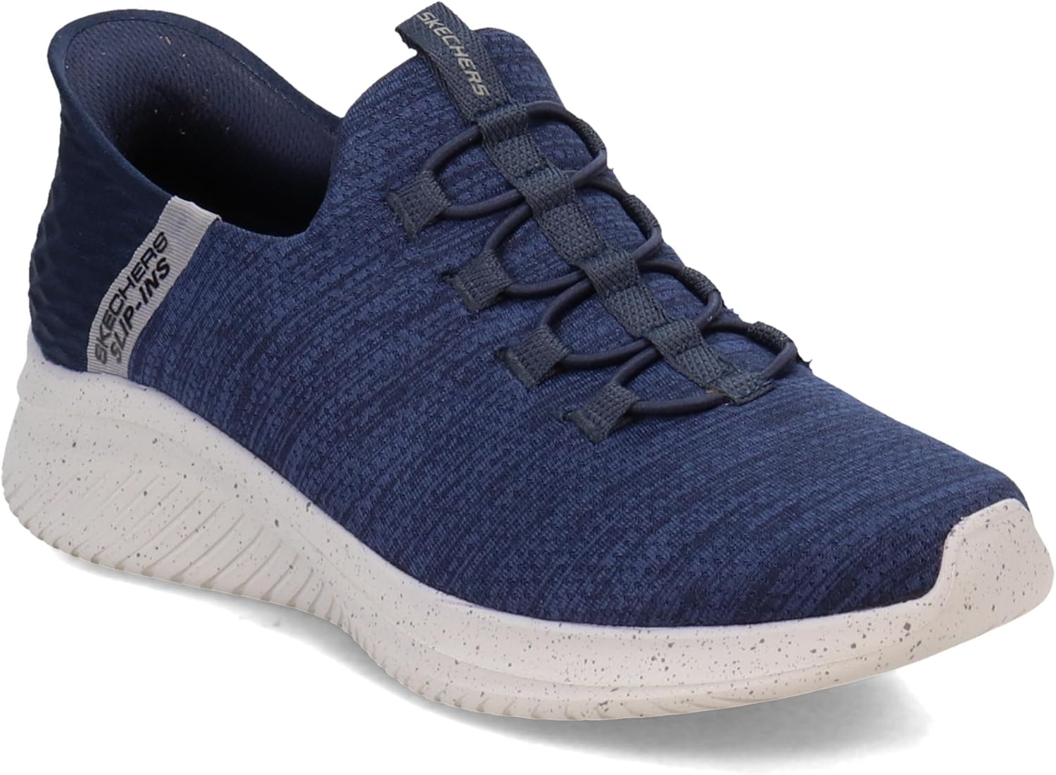 Мужские кроссовки Skechers Ultra Flex 3.0 с мгновенной посадкой без застежек, темно-синий — фото 2
