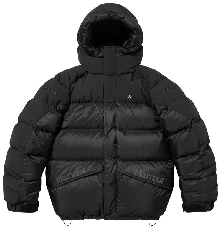 

Пуховая парка Supreme x Marmot 800-Fill Down Parka, черный