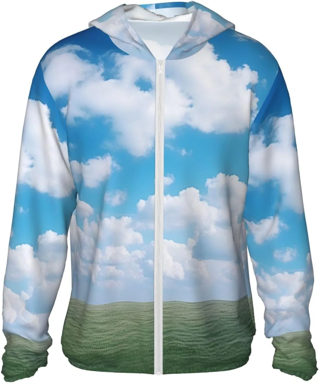 

Мужская футболка с защитой от солнца UPF 50+ White Clouds Sky BWLHJKE