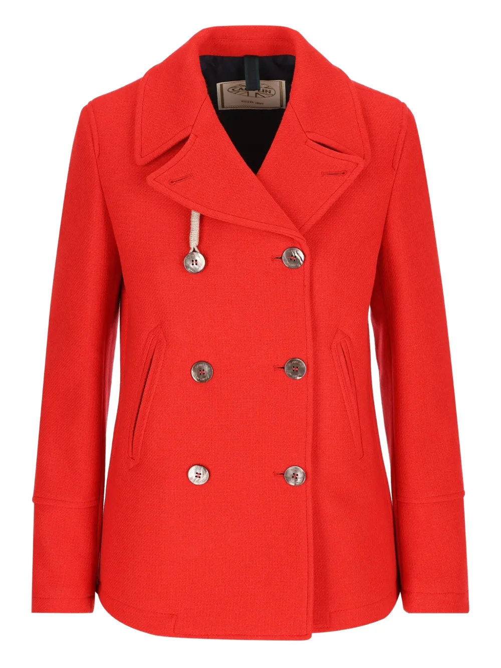 

Двубортное пальто на пуговицах Camplin, красный
