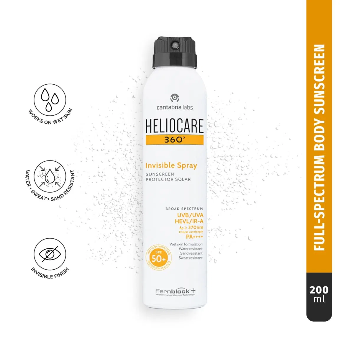 Солнцезащитный спрей «360 Invisible Spray» от Heliocare Heliocare — фото 2