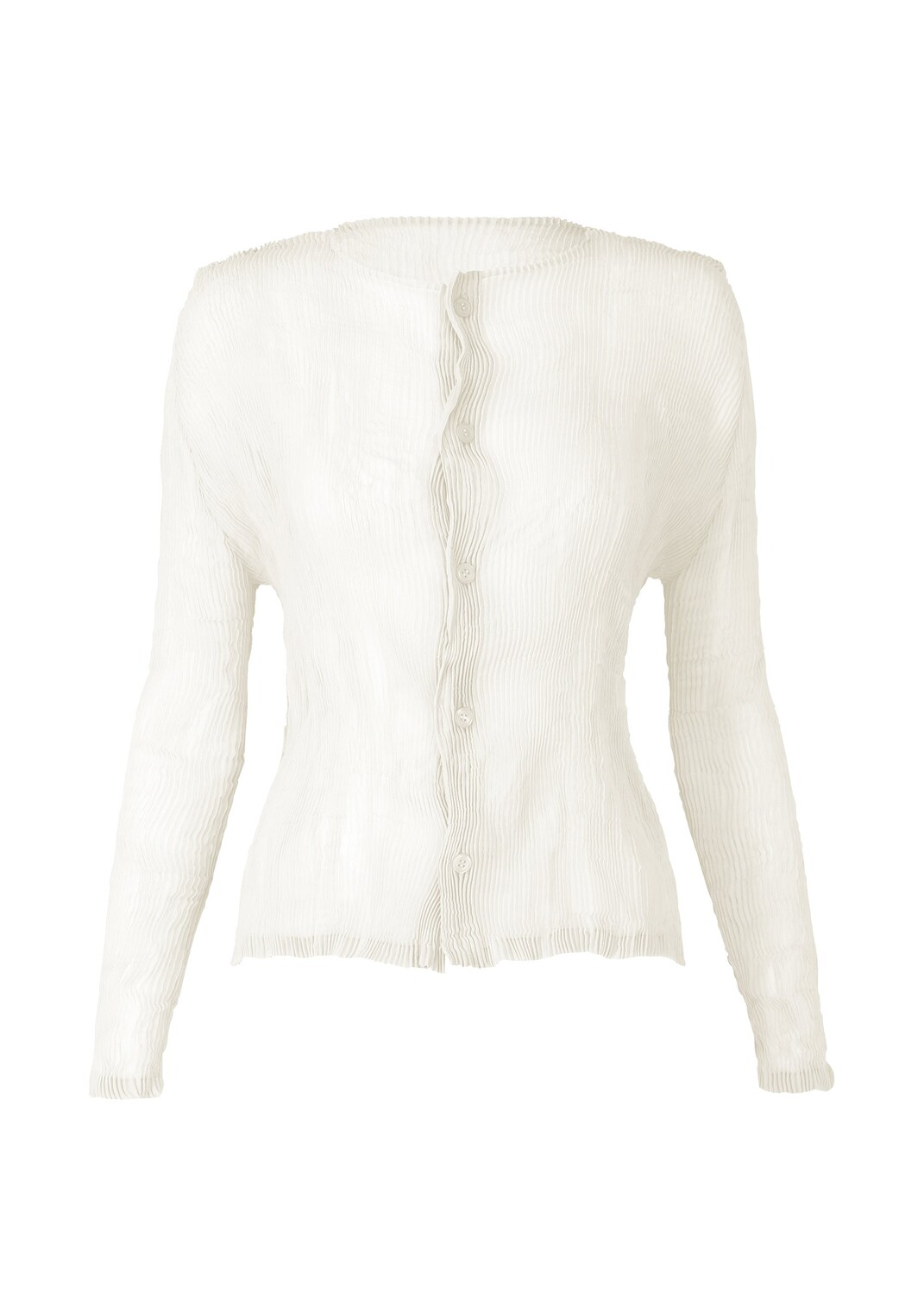 

Кардиган chiffon twist bk/wt-48 Issey Miyake, белый