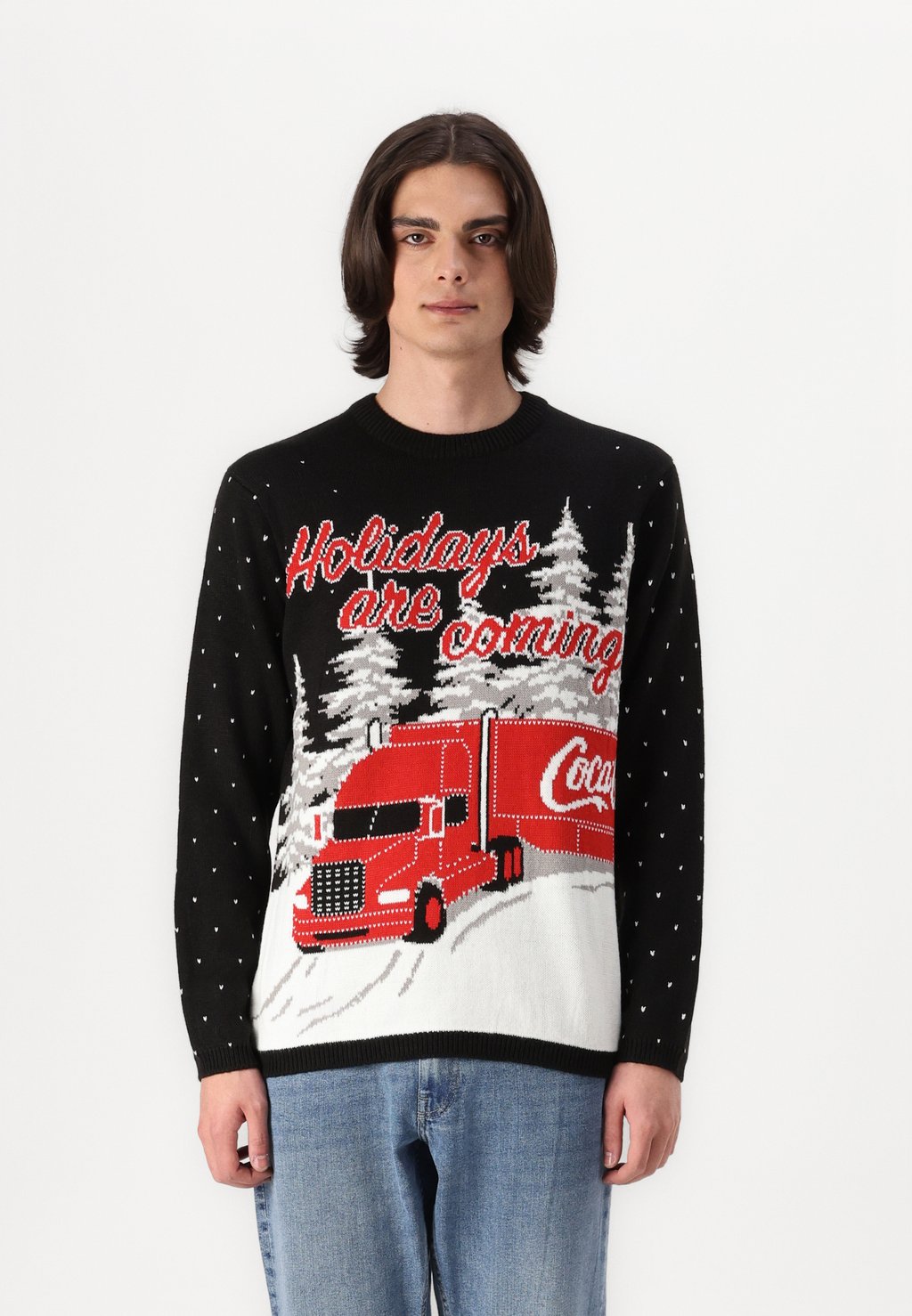 

Джемпер ONSXMAS COLA CREW UNISEX Only & Sons, темно-синий