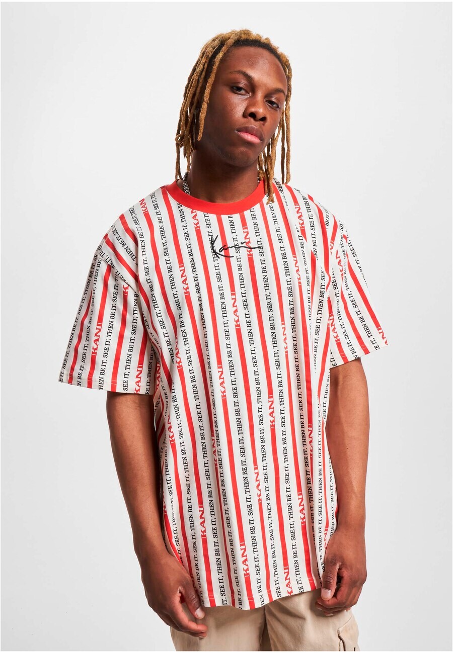 

Классическая футболка Karl Kani Shirt, цвет red/wine red