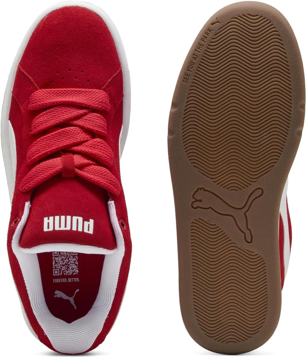 Кроссовки PUMA Unisex-Adult Park Lifestyle Easy Sd, белый/красный — фото 3