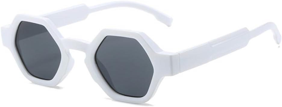 

MUTYNE Роскошные многоугольные панк-солнцезащитные очки для женщин и мужчин, модные винтажные очки в стиле стимпанк с маленькой оправой, ретро-очки, уникальные модели, C8