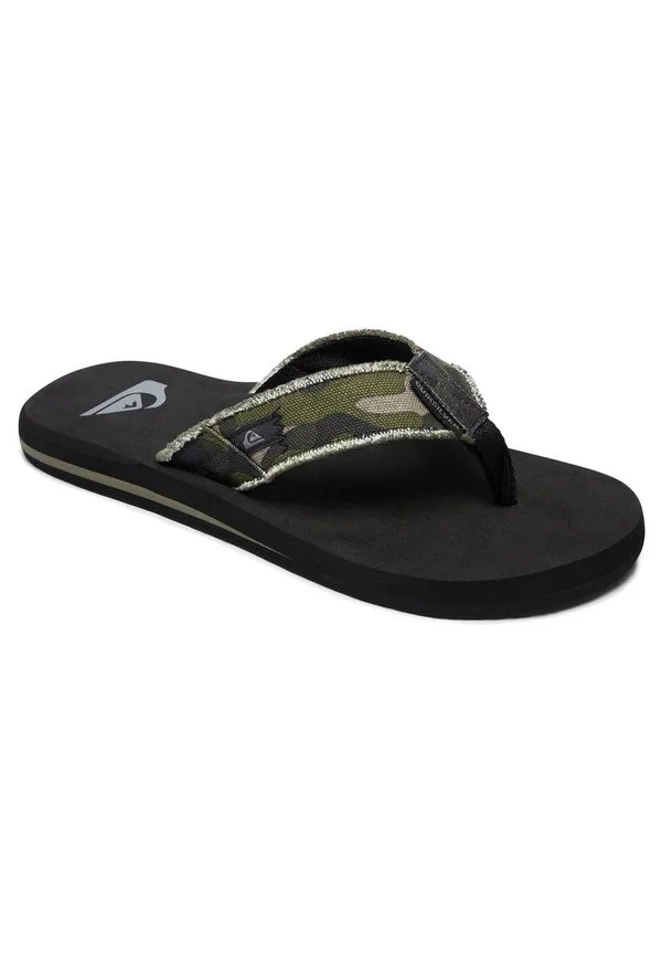 Сандалии monkey t-bar Quiksilver, Green/Green/Black