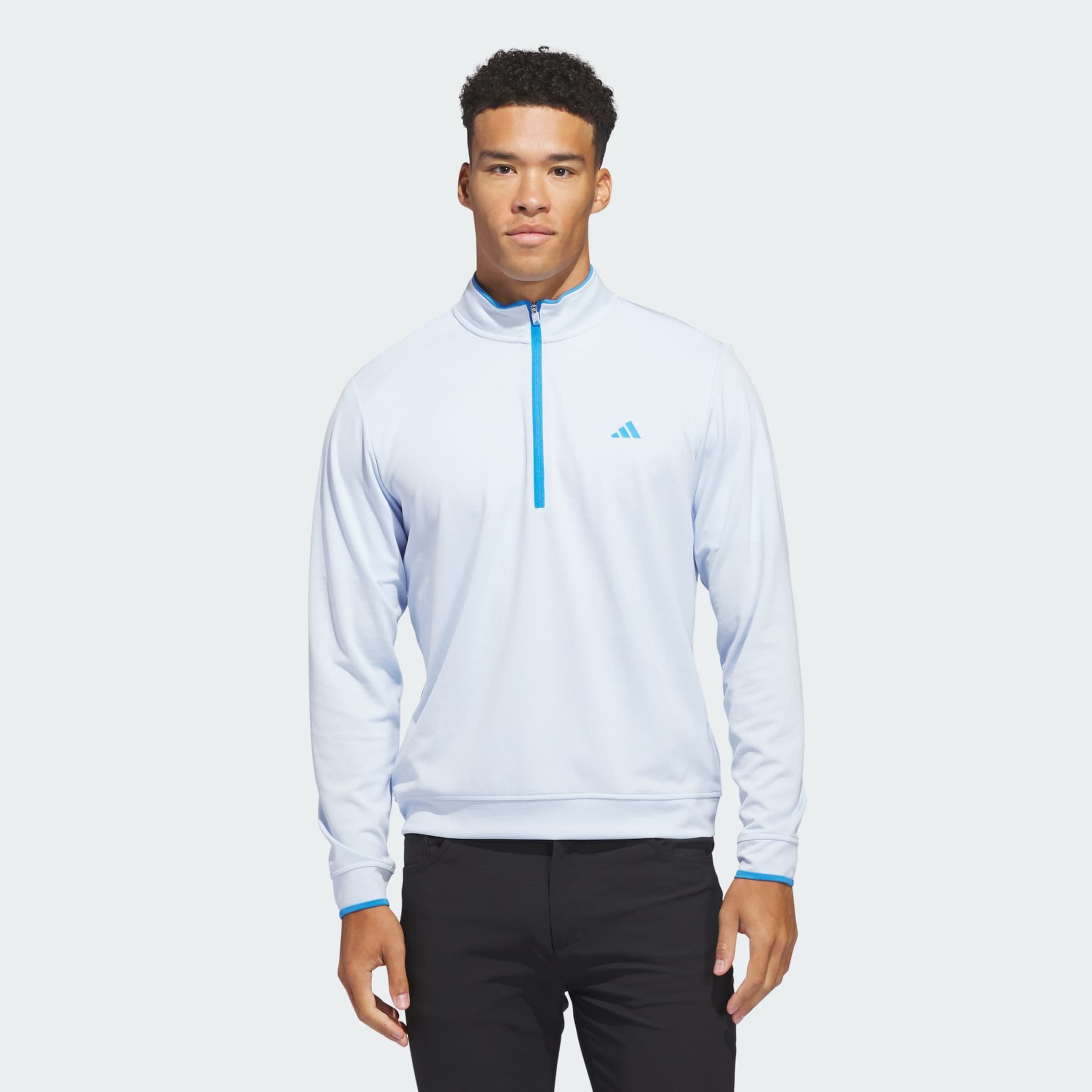 ADIDAS GOLF Спортивный свитшот 'Lightweight Half-Zip' в белом цвете — фото 2