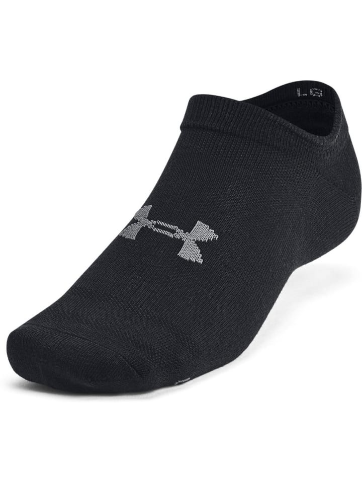 

Носки Ua Essential No Show 6Pk Under Armour, черный