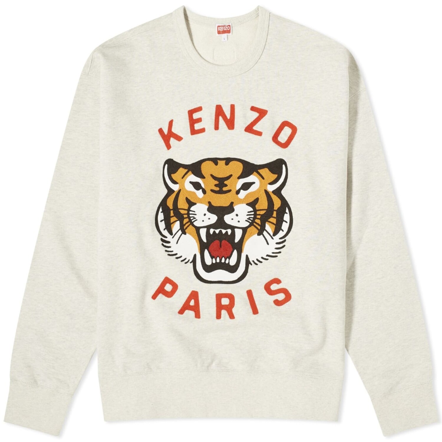 

Свитшот Kenzo Lucky Tiger, цвет Pale Grey
