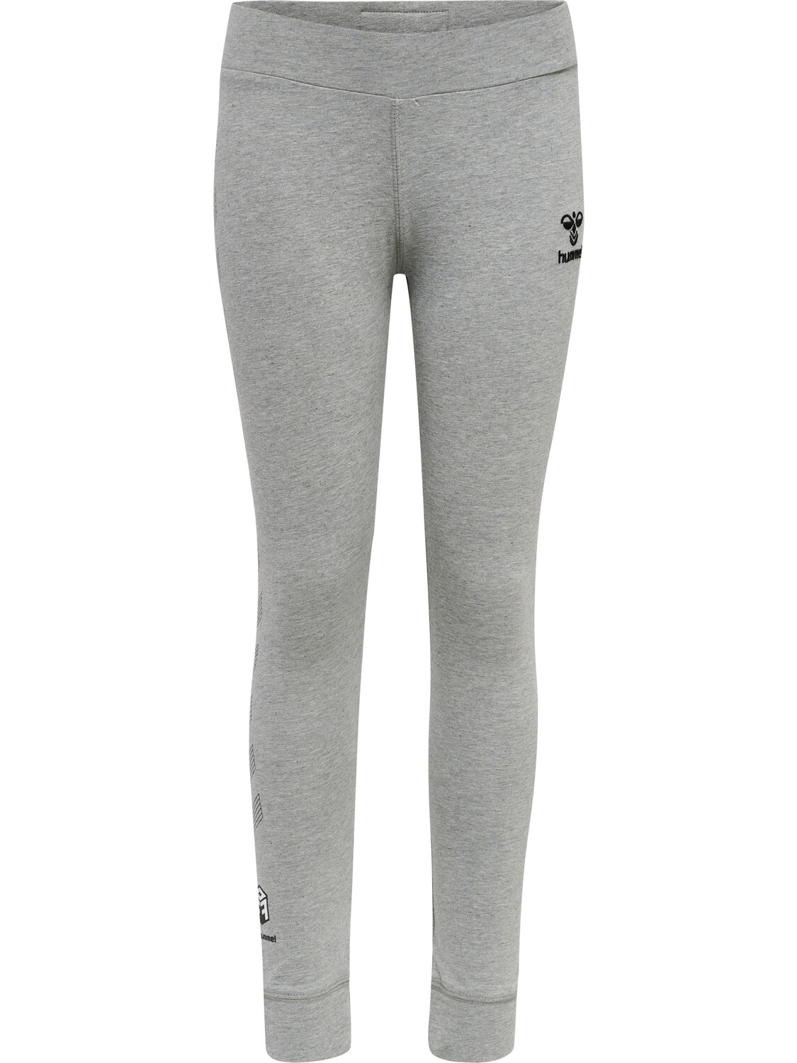 

Леггинсы Hummel Hmlmove Grid Cotton Tights Kids, серый меланж