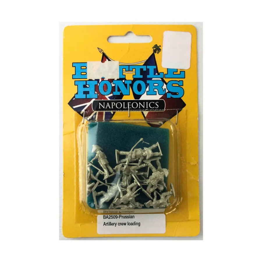 

Погрузка прусского артиллерийского расчета, Battle Honors - Napoleonic Wars (15mm) (19th Century Miniatures)