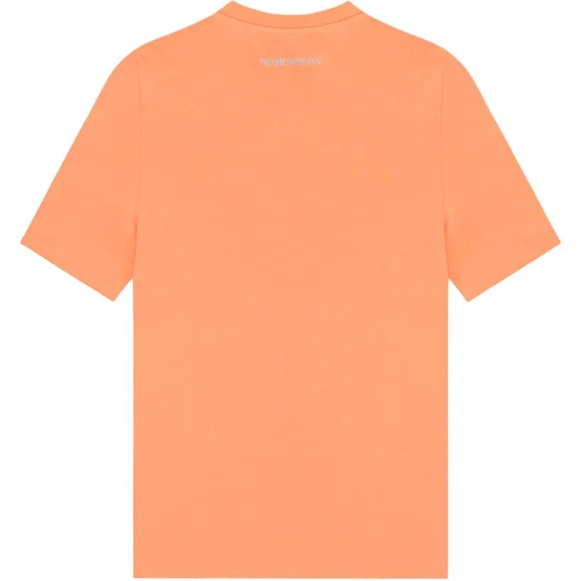Футболка женская Orange Pink EMPORIO ARMANI — фото 3