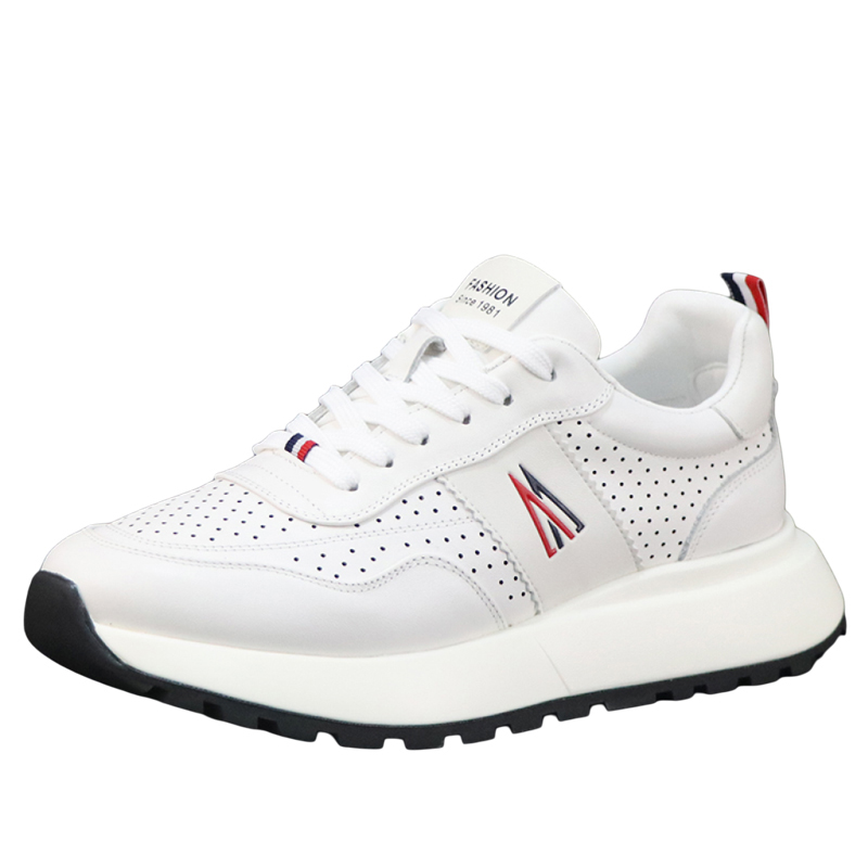 

Низкие повседневные туфли мужские ZUOSAISI, White (Breathable)