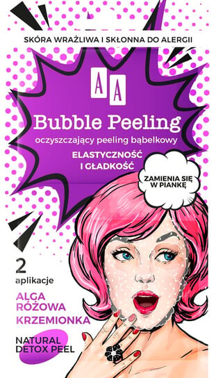 

Пузырьковый пилинг Эластичность + гладкость 8 мл AA BUBBLE PEELING