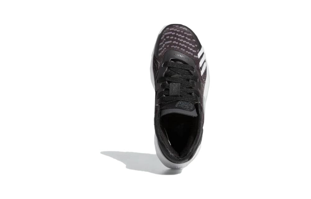 Баскетбольные кроссовки DON Issue #4 для детей PS Mid-top черного/белого цвета Adidas — фото 4