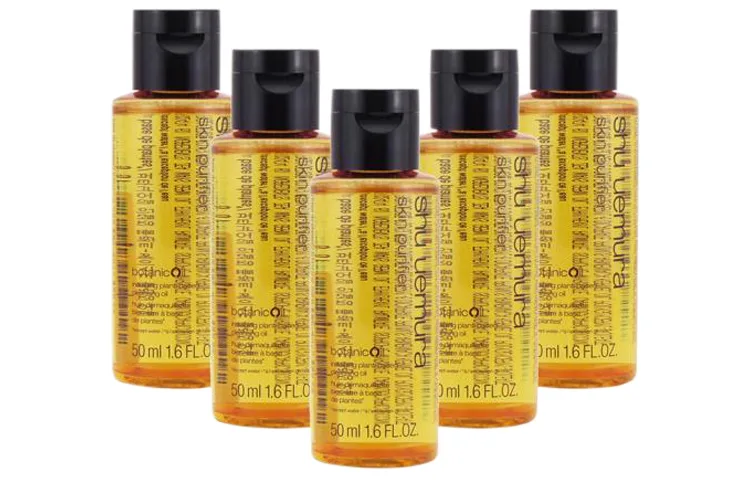 Shu Uemura Пробник очищающего масла Pomelo Cleansing Oil, увлажняющее, 50 мл, Yuzu Extract Cleansing Oil 50ml*5