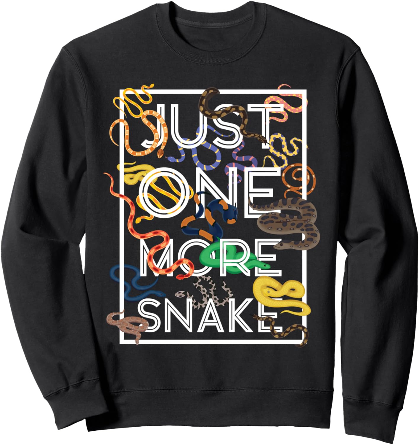 

Толстовка с изображением змеи и змеи Just One More Snake, черная Snake Reptile Serpent Hs0, Черный, Толстовка с изображением змеи и змеи Just One More Snake, черная Snake Reptile Serpent Hs0