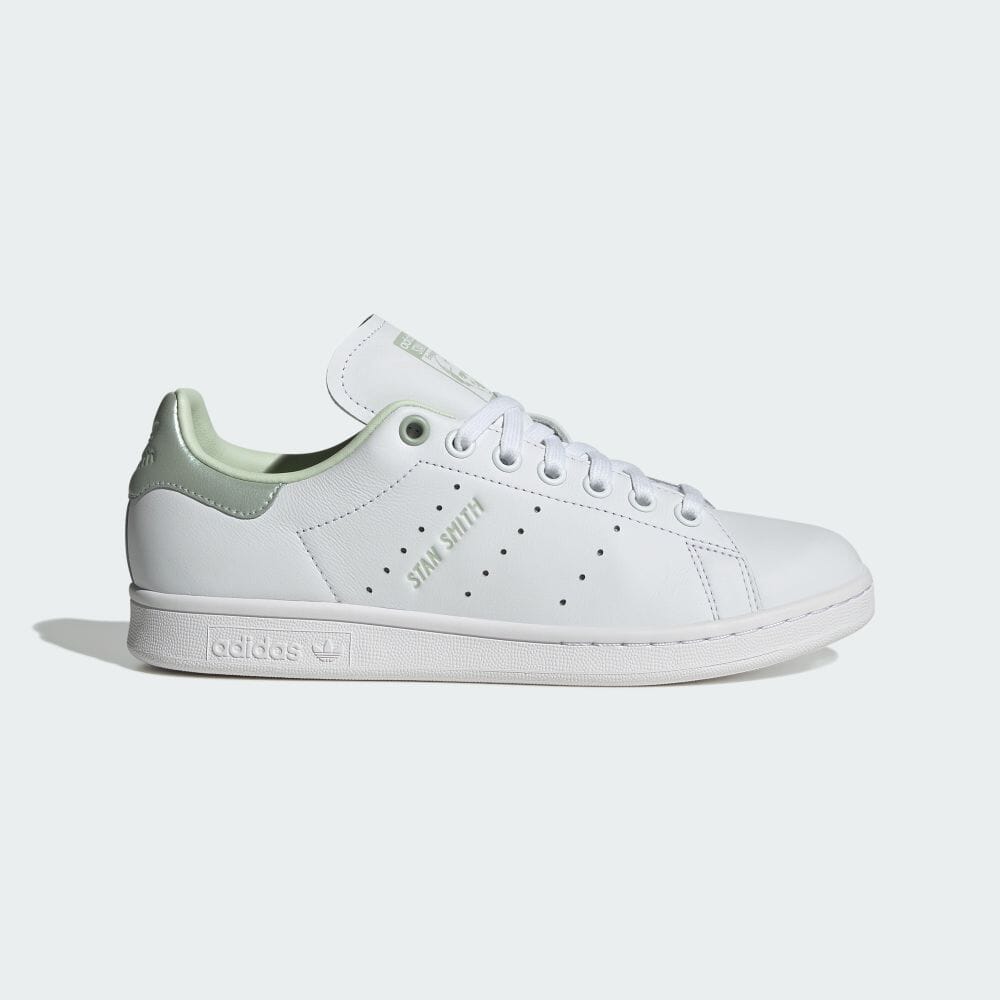 

Кроссовки Adidas STAN SMITH, цвет White/Linen Green Metallic/Linen Green