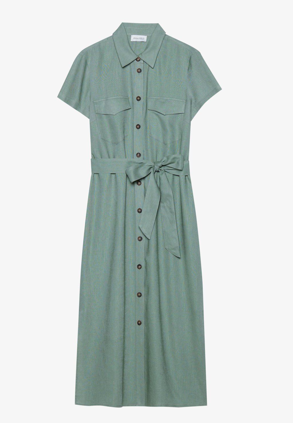 

Платье-блузка LINEN BLEND SHIRT DRESS Anna Field, хаки