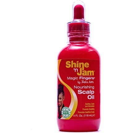 

Питательное масло для кожи головы Shine-N-Jam Magic Fingers — интенсивно увлажняет Ampro
