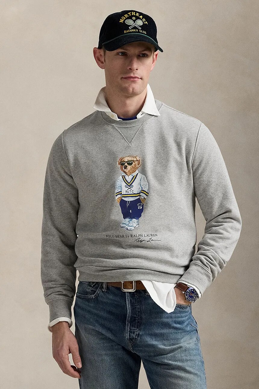 

Толстовка Polo Ralph Lauren, серый