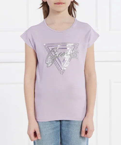 

Футболка Regular fit Guess, фиолетовый