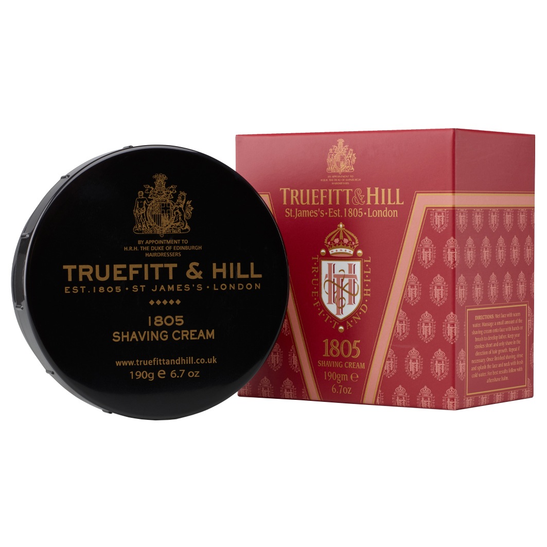 Крем для бритья 1805 shave cream bowl Truefitt Hill, вес 190 гр. — фото 2