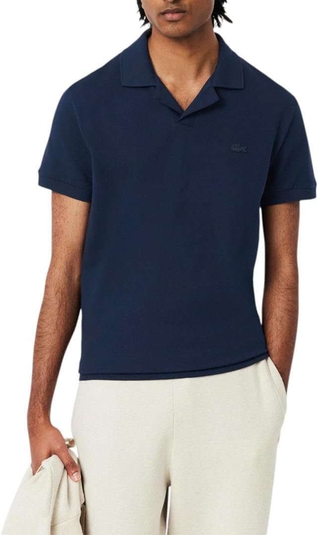 

Lacoste мужская классическая футболка поло без пуговиц, Navy Blue, Синий, Lacoste мужская классическая футболка поло без пуговиц, Navy Blue