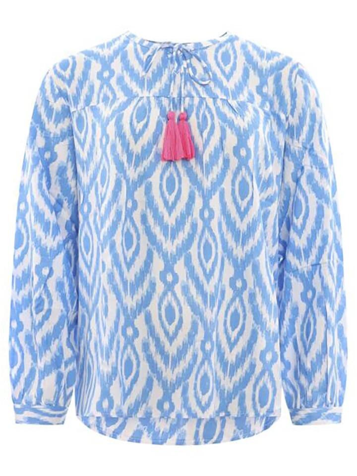 

Блуза Zwillingsherz Aquarell Ovale, голубой