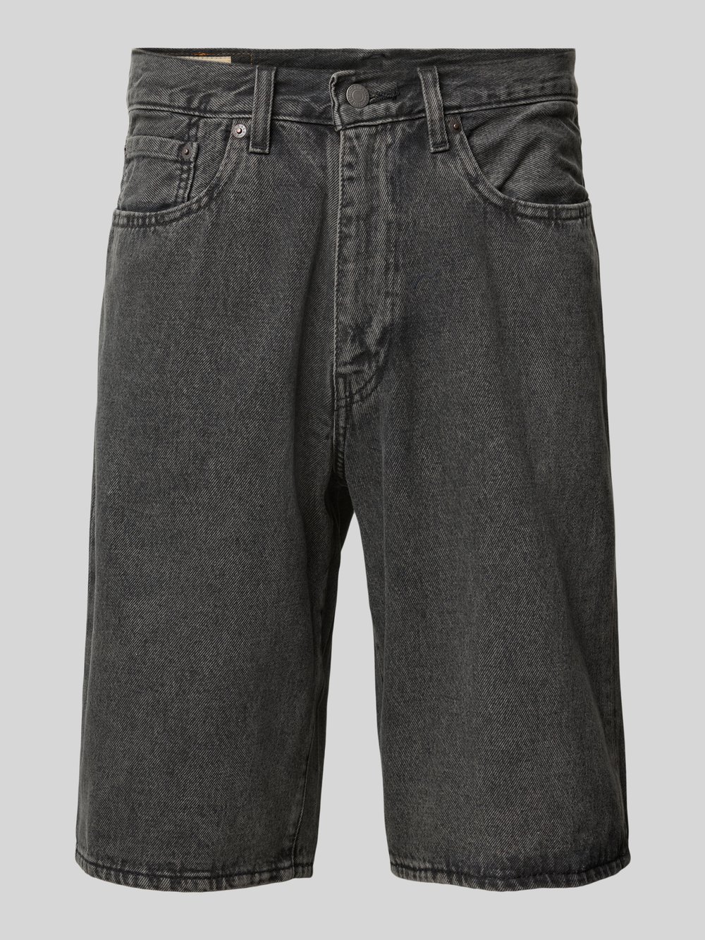 

Мешковатые джинсовые шорты с пятью карманами Levi's, черный