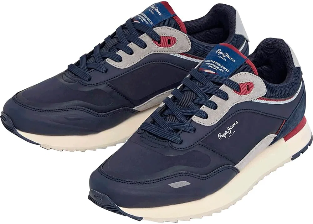 Мужские кроссовки Pepe Jeans Bexley Urban M, Blue Navy — фото 2