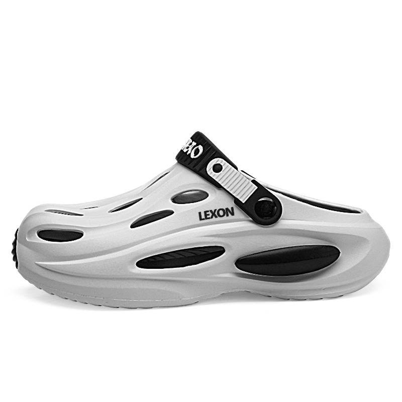 

LEXON Клоги мужские бело-черные, цвет White Black