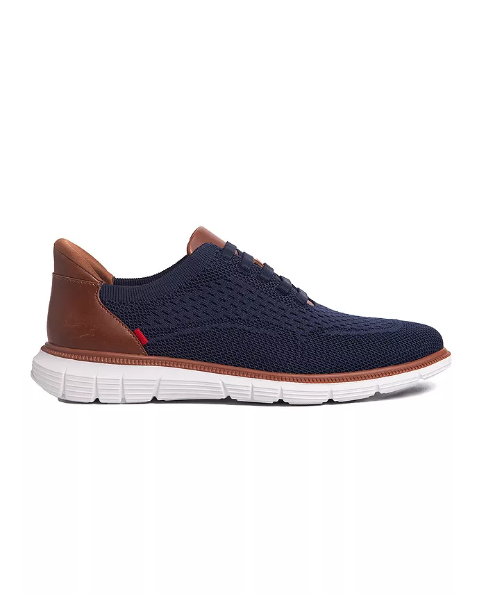 Мужские оксфорды Edison Street с технологией Hands-Free Slip On легкая сетчатая ткань Marc Joseph New York, синий — фото 3