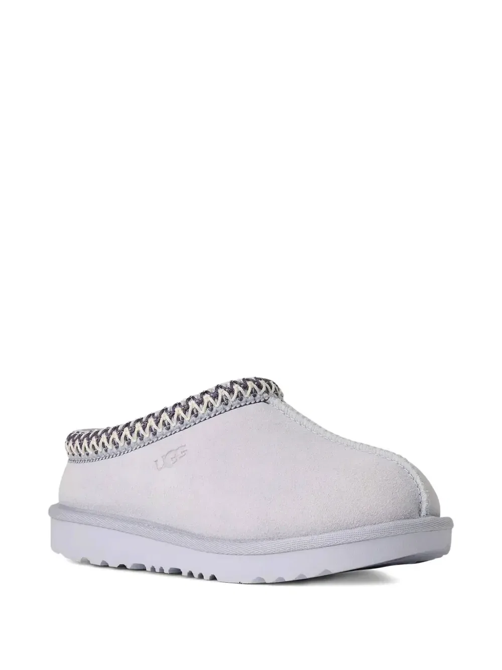 Замшевые тапочки Tasman II с косичкой Ugg Kids, фиолетовый