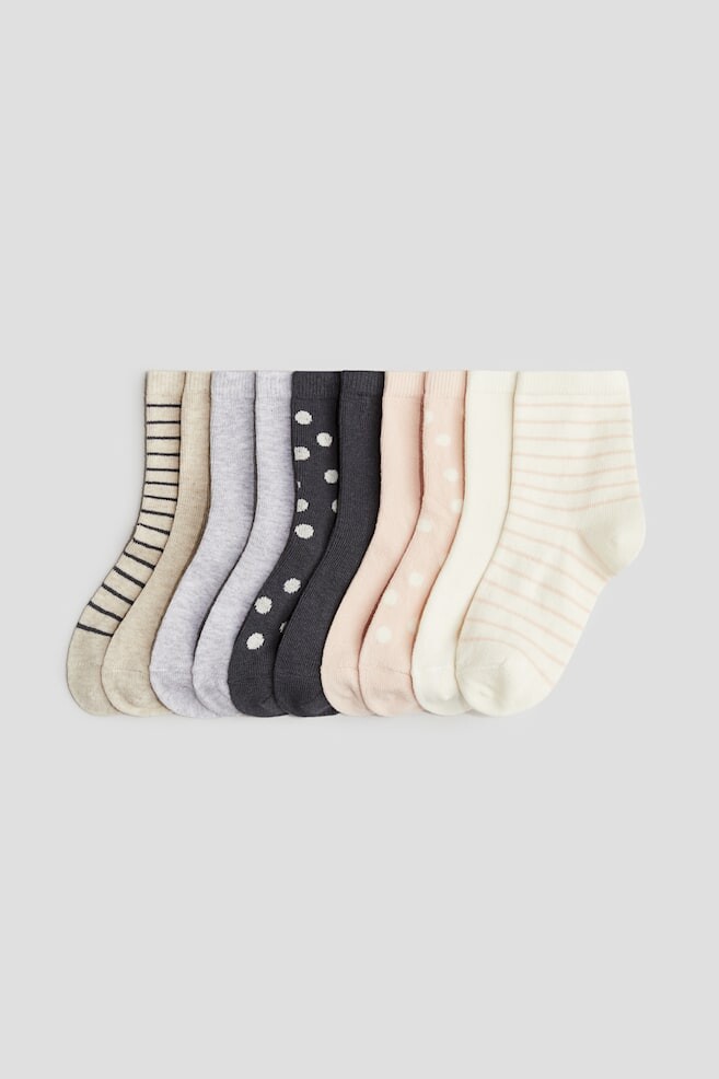 

Упаковка из 10 носков H&M, бежевый