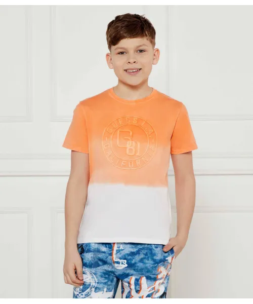 

Футболка Regular fit Guess, оранжевый