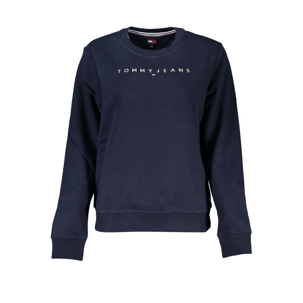 

Синий хлопковый женский свитер Tommy Hilfiger